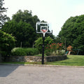 Adjustable basketball hoops stand